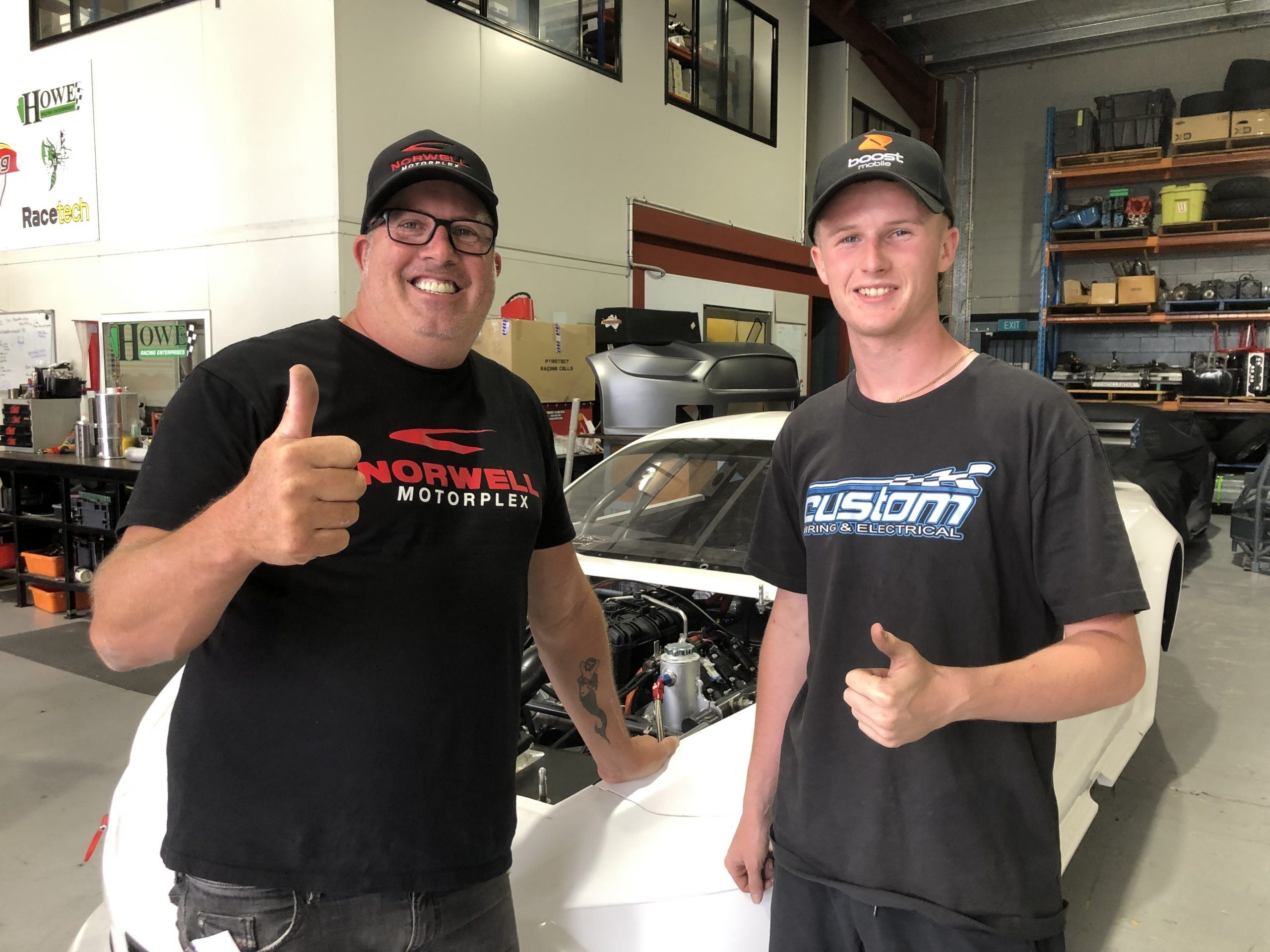 Paul Morris takes delivery of new TA2 Mustang Paul Morris takes delivery of new TA2 Mustang